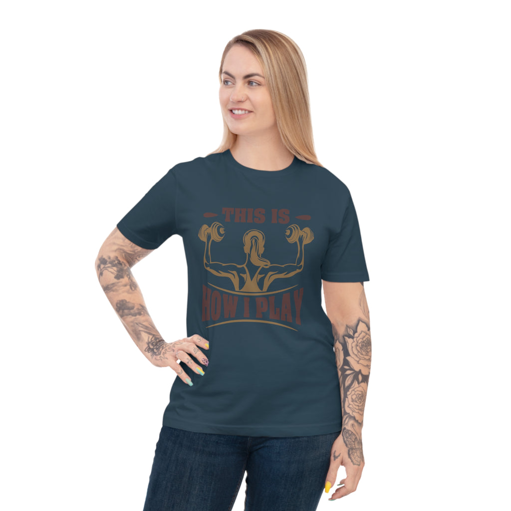 Rcnsons Unisex Classic Jersey 'Play' T-shirt