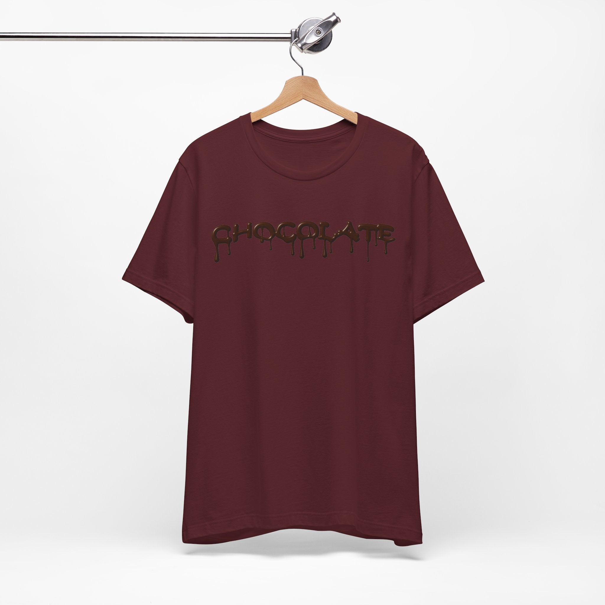 Unisex Jersey Short Sleeve Chocolate Tee