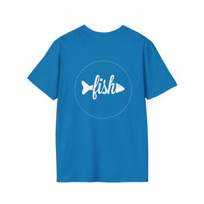 Casual Fish Graphic Tee - Perfect for Nature Lovers