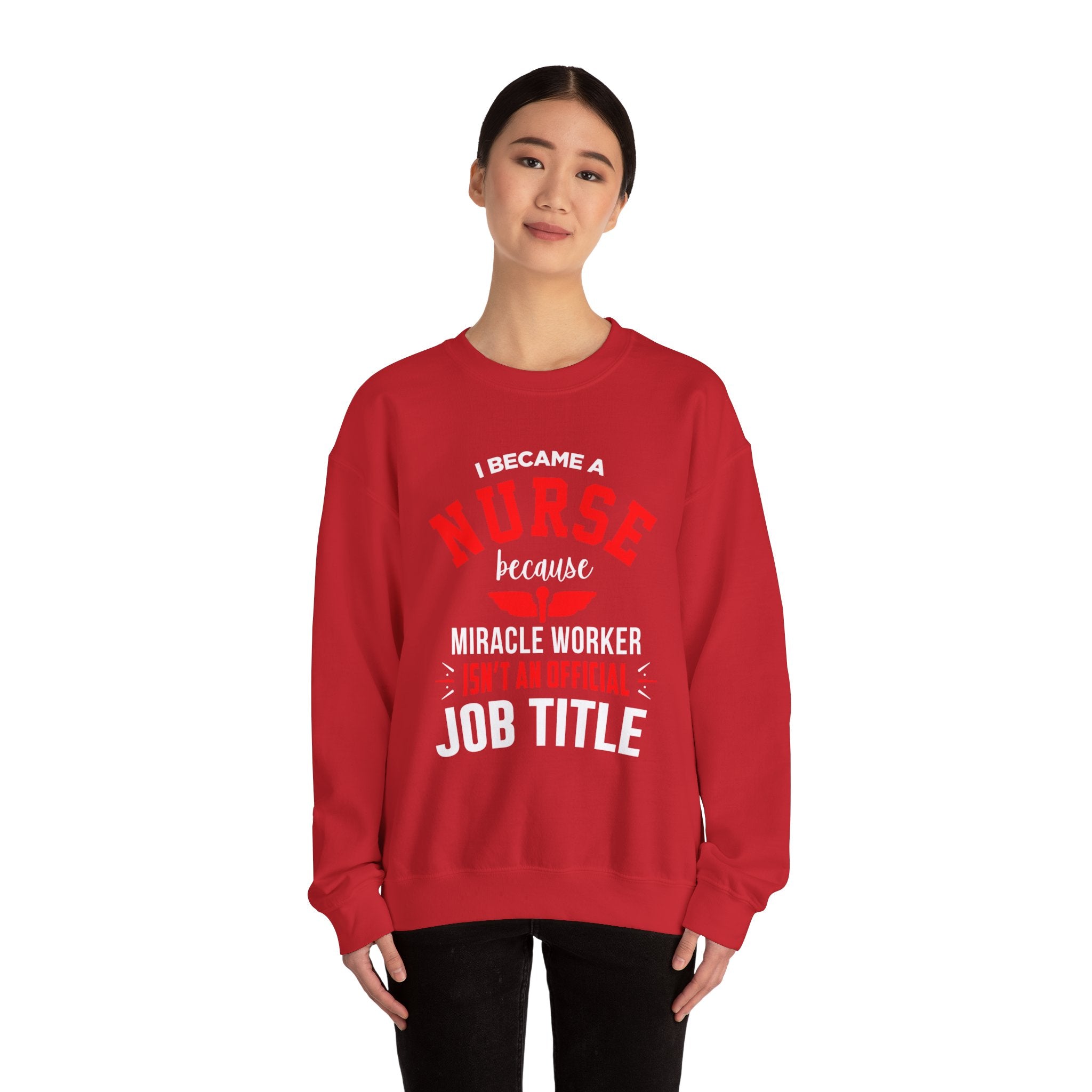Je suis devenu un sweat-shirt unisexe infirmière 