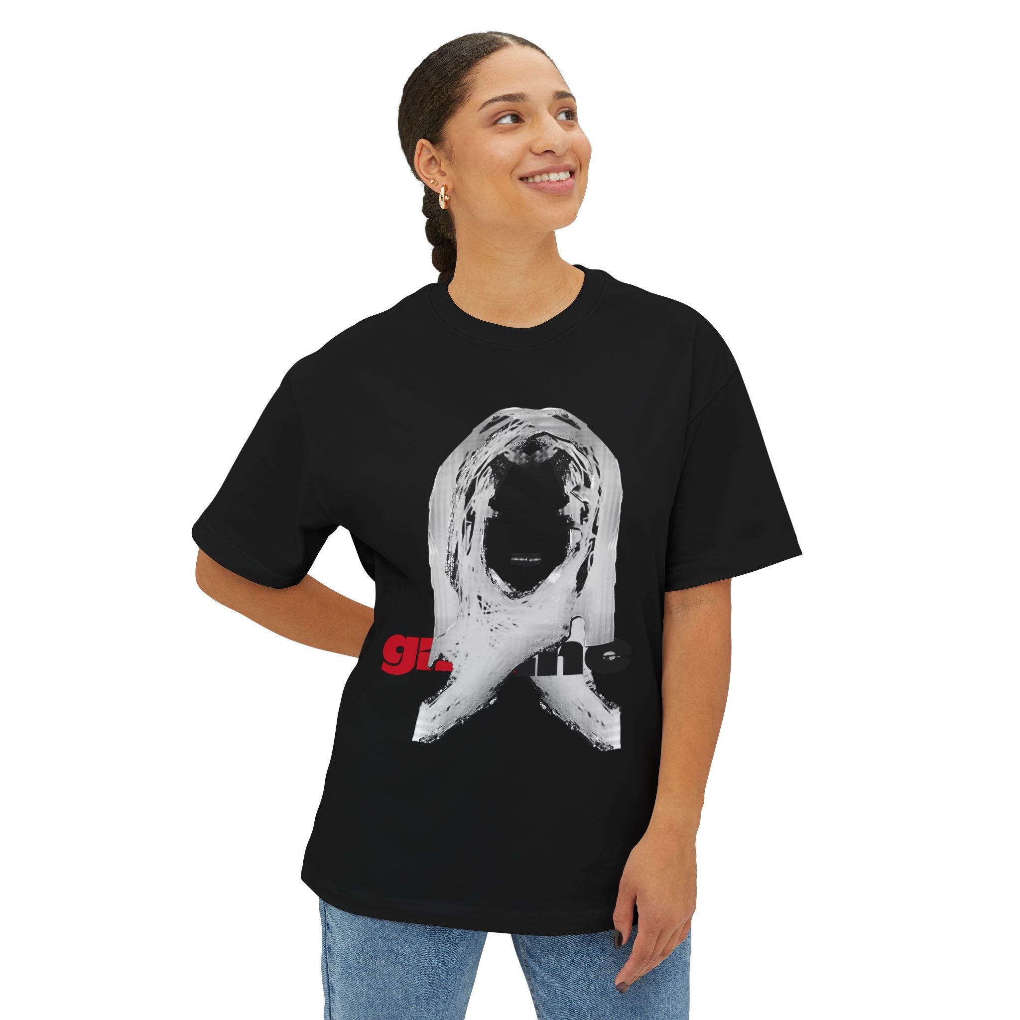 Oversized Boxy Tee - Unique Gine Design