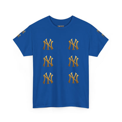 Gold Logo Unisex Heavy Cotton Tee Printify
