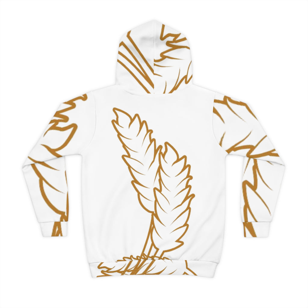 Rcnsons ‚Goldfedder’ Children's Hoodie (AOP)