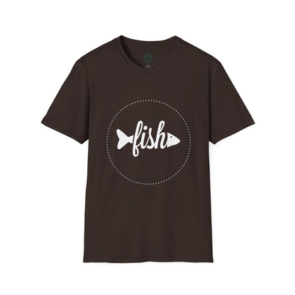 Casual Fish Graphic Tee - Perfect for Nature Lovers