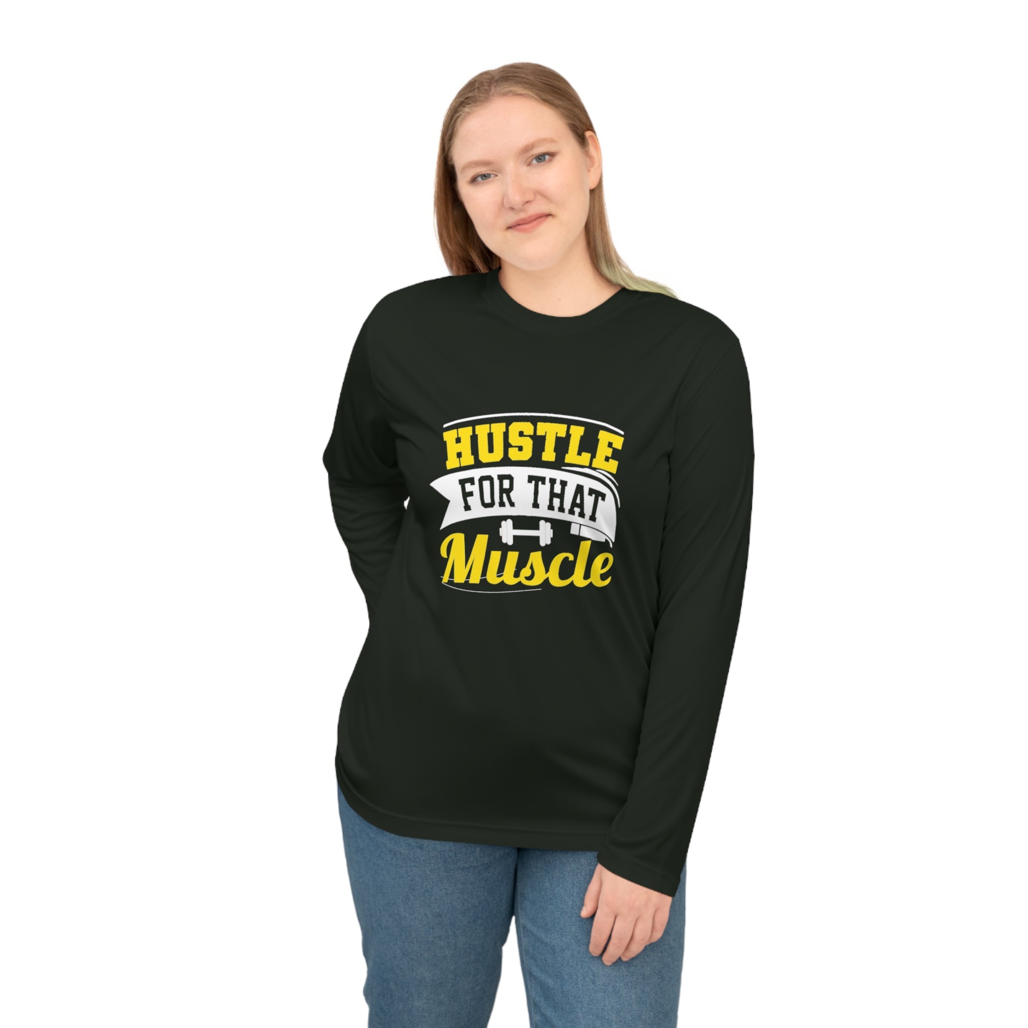 Hustle For That Muscle Long Sleeve