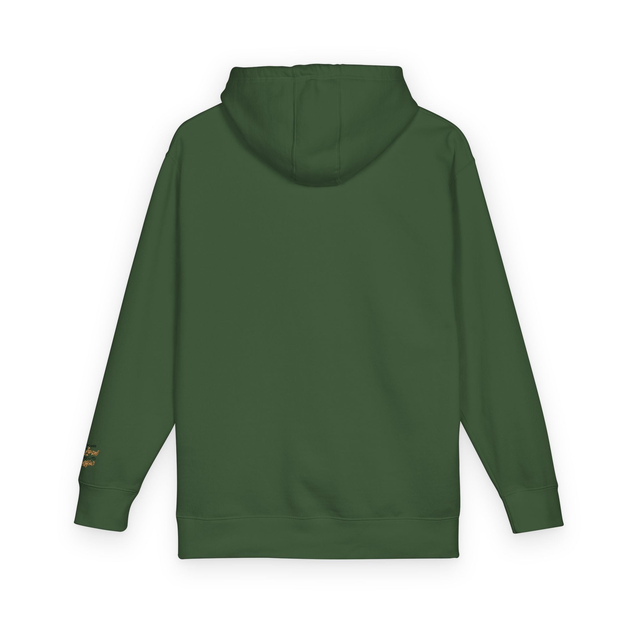 Religious Fleece Hoodie - Walking with the Lord Printify