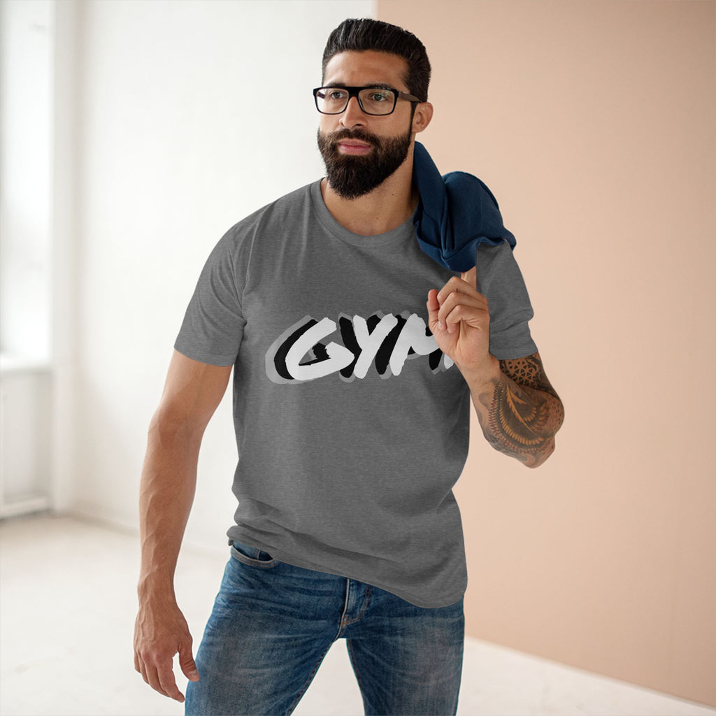 Gym Motivational Adult Staple Tee - Comfortable Workout Shirt