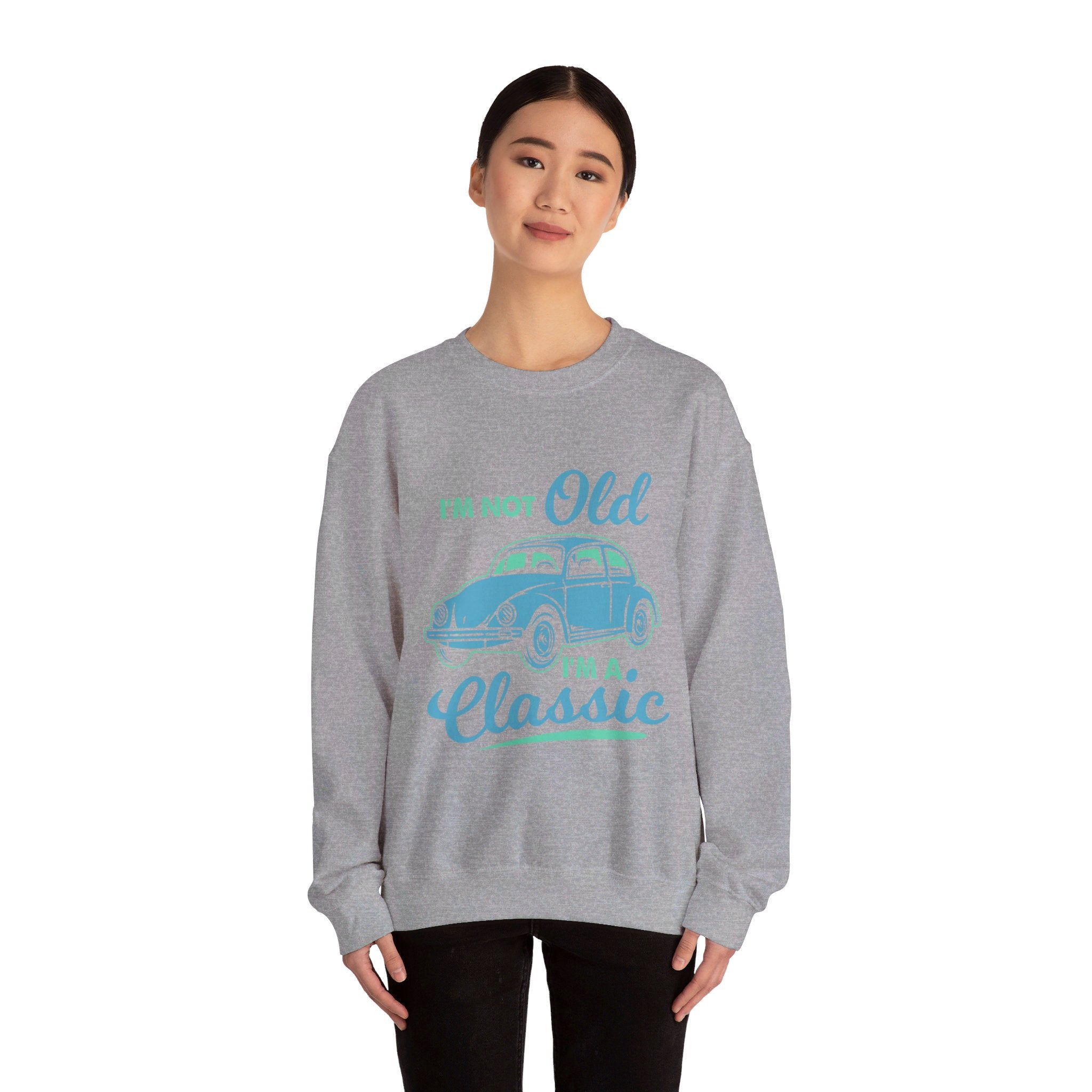 Je ne suis pas vieux, je suis un sweat-shirt unisexe classique 