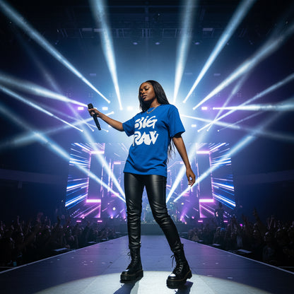 Big Raw Unisex Heavy Cotton Tee, Casual Streetwear Shirt, Gift for Him or Her, Everyday Fashion, Graphic Tee, Trendy Apparel Printify