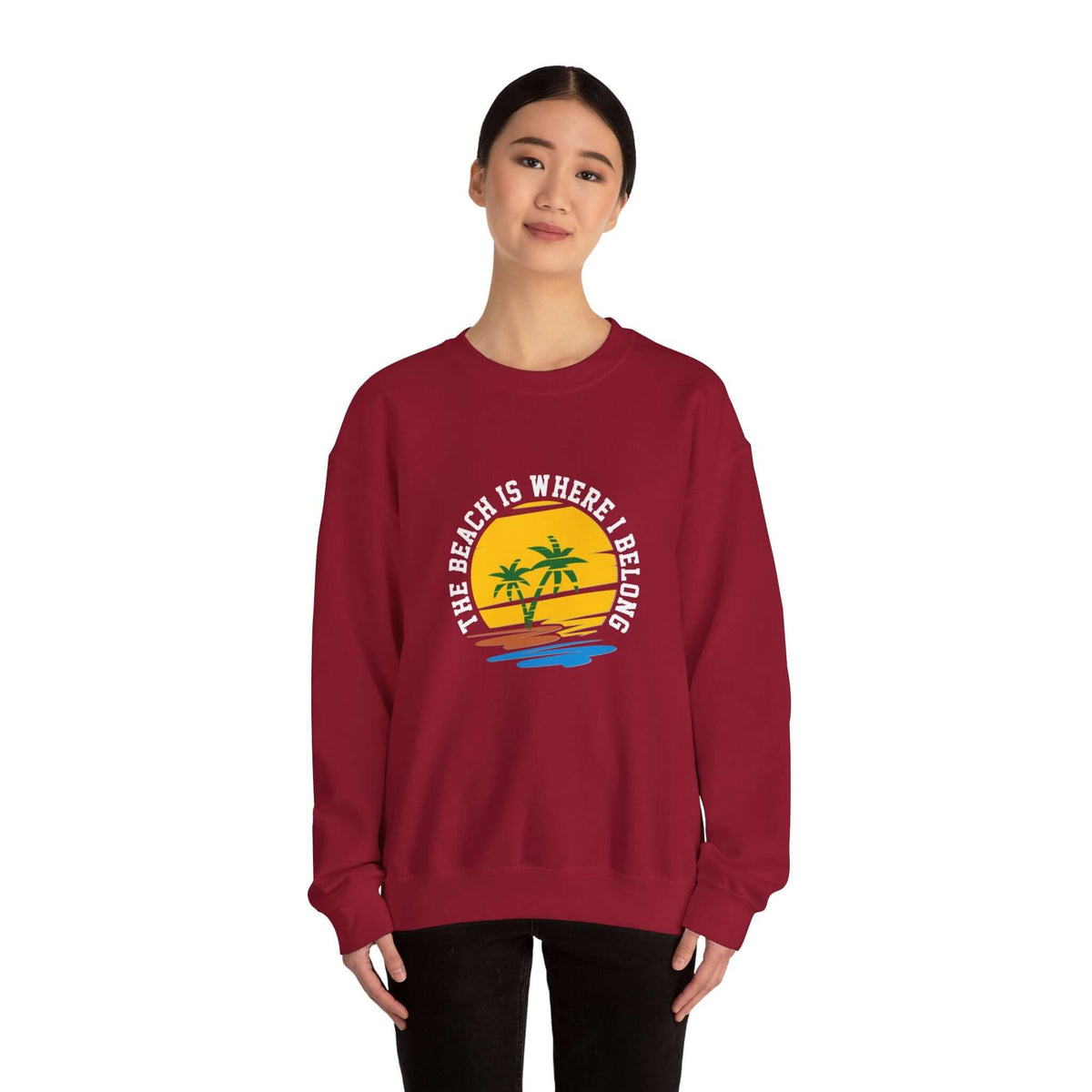 The Beach Is Where I Belong Unisex Sweatshirt - RC’nSONS
