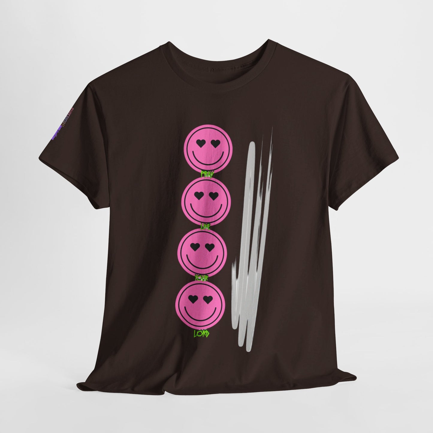 RCNSONS Unisex Heavy Cotton Smileys Tee