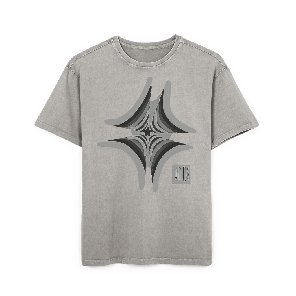 Unique Acid Washed Heavy Oversize Tee