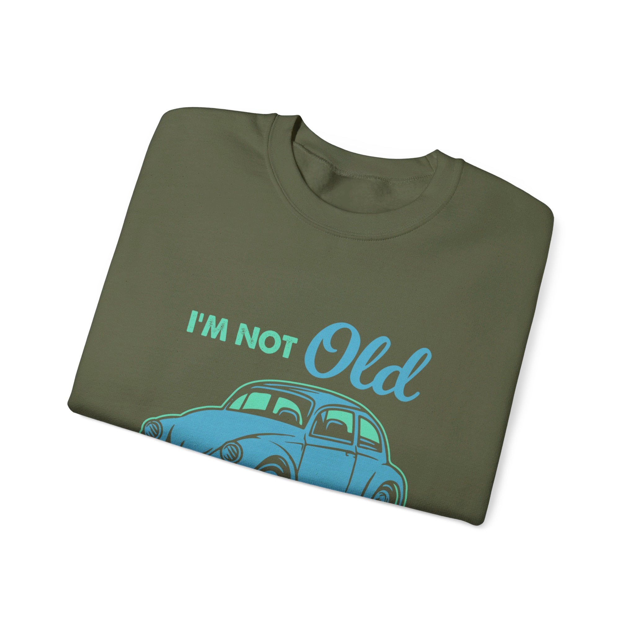 Je ne suis pas vieux, je suis un sweat-shirt unisexe classique 