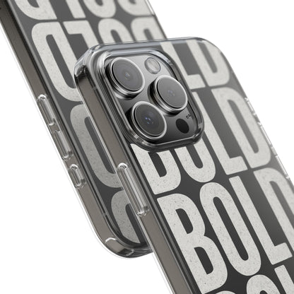 Bold Impact-Resistant Phone Case, for Protection, Trendy,Everyday use Printify