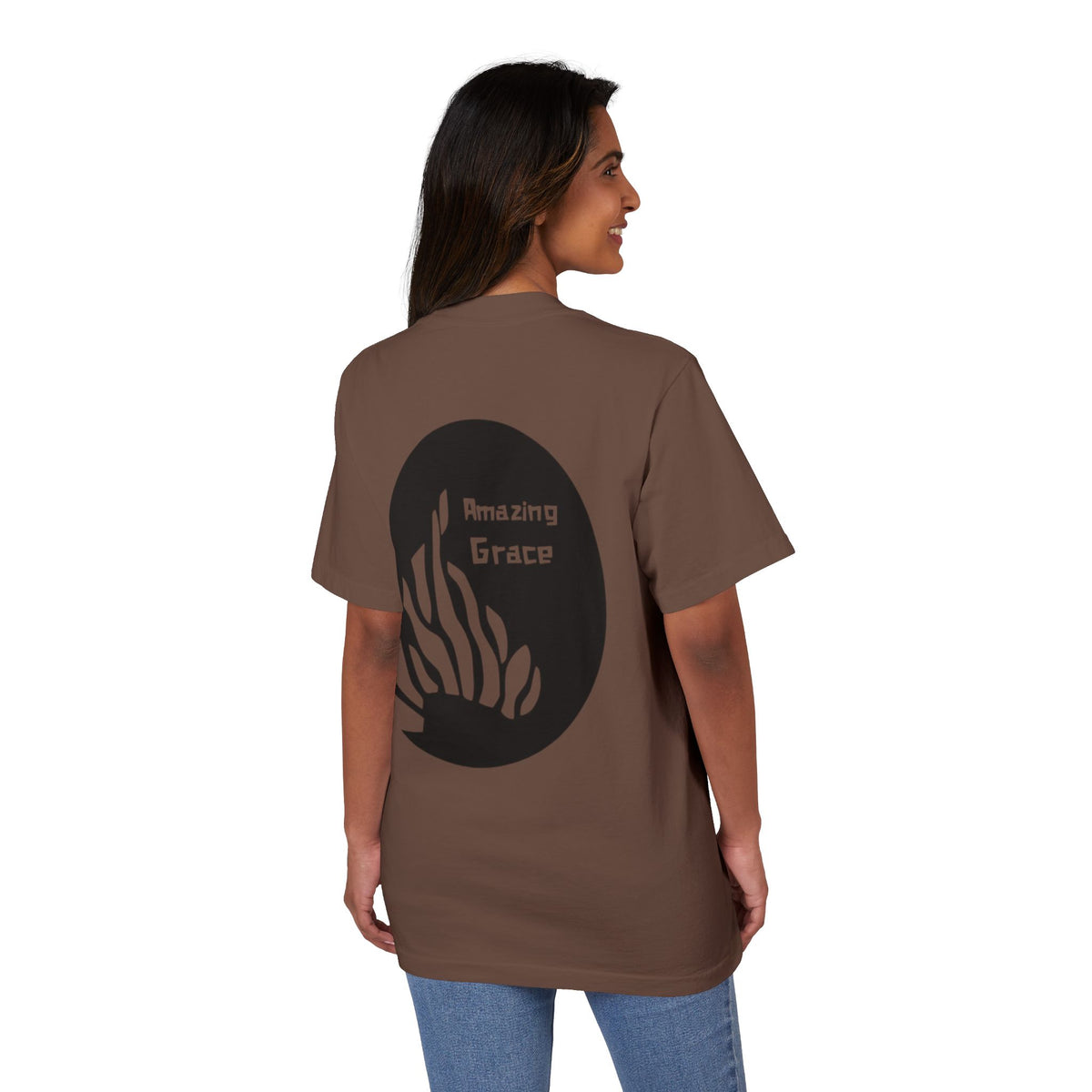 Unisex Graphic Tee - Amazing Grace T-Shirt for Faith and Inspiration, Casual Wear, Gift for Friends, Church Events, Spiritual Retreats