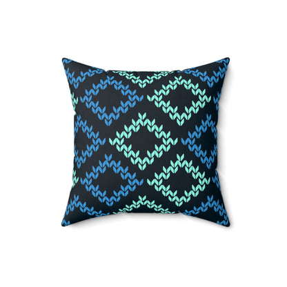 Spun Polyester Square Pillow