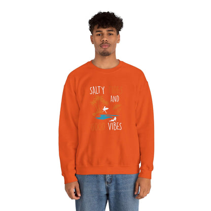 Salty Tides And Good Vibes Unisex Sweatshirt - RC’nSONS