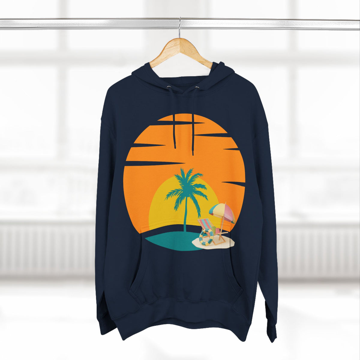 Fleece Hoodie - 'iland' Design