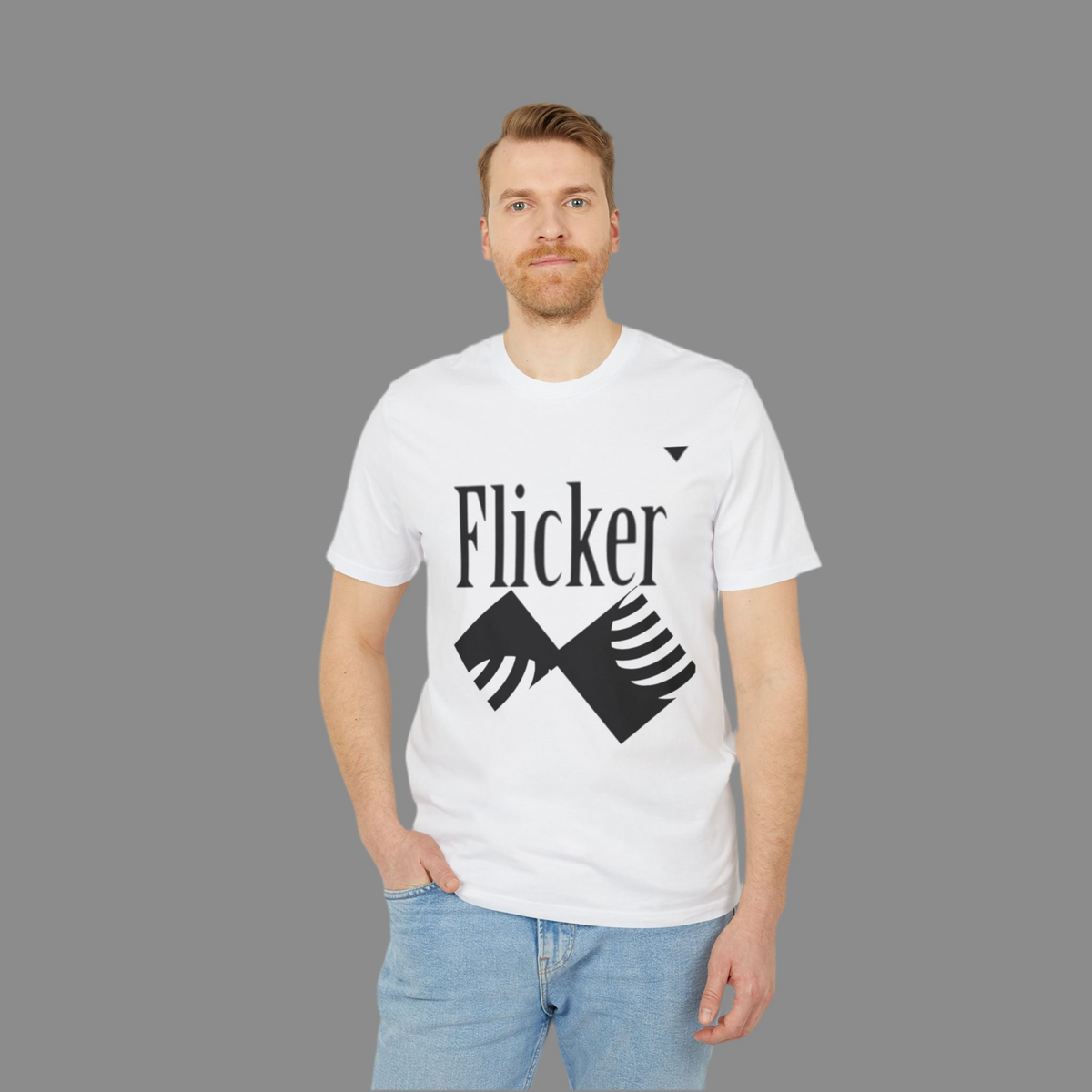 Flicker Unisex Creator T-Shirt - Trendy Graphic Tee for Creatives
