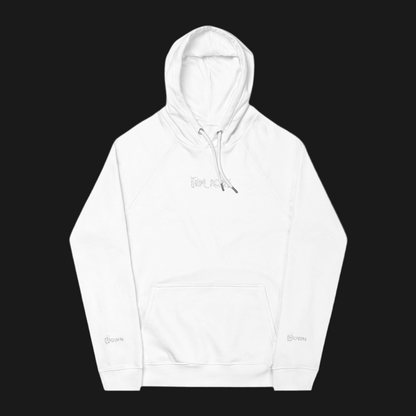 Eco-Friendly Unisex Embroidered Hoodie - Cozy Urban Style, Sustainable Fashion, Perfect Gift for Him or Her, Casual Wear, Fall Essentials