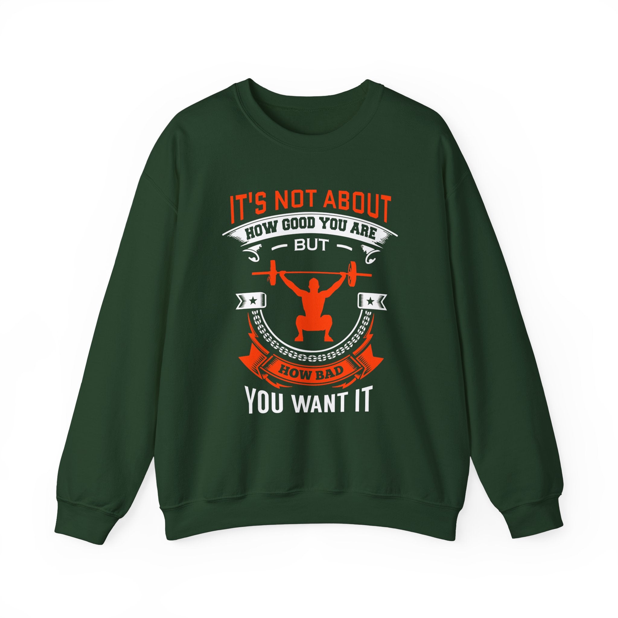 Il ne s’agit pas de savoir à quel point vous êtes bon Sweatshirt unisexe 