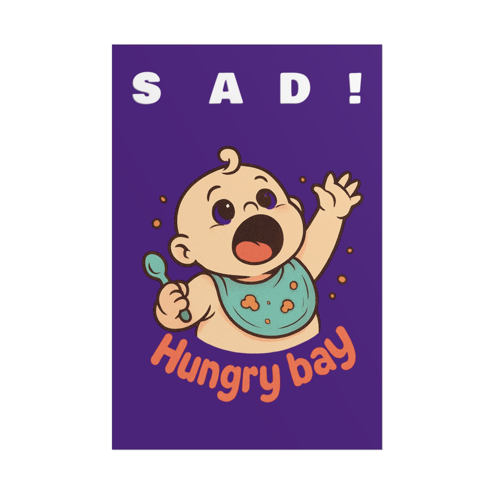 Poster Print - Feed the Children of the World Printify