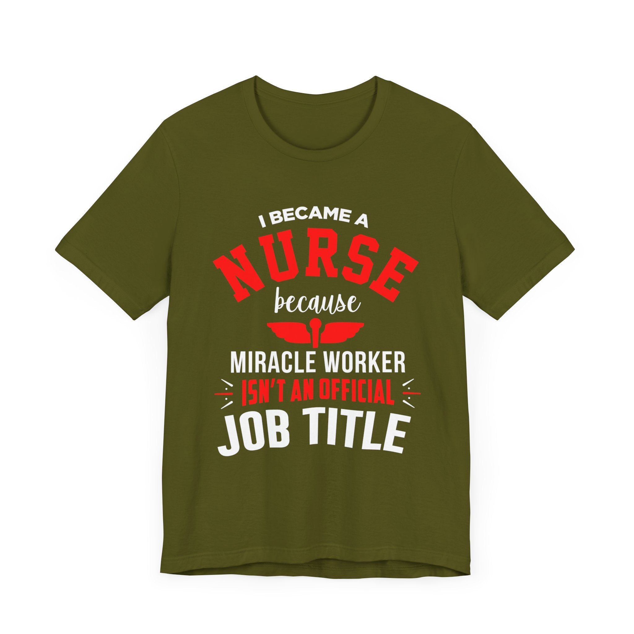Je suis devenu un tee-shirt unisexe infirmière 