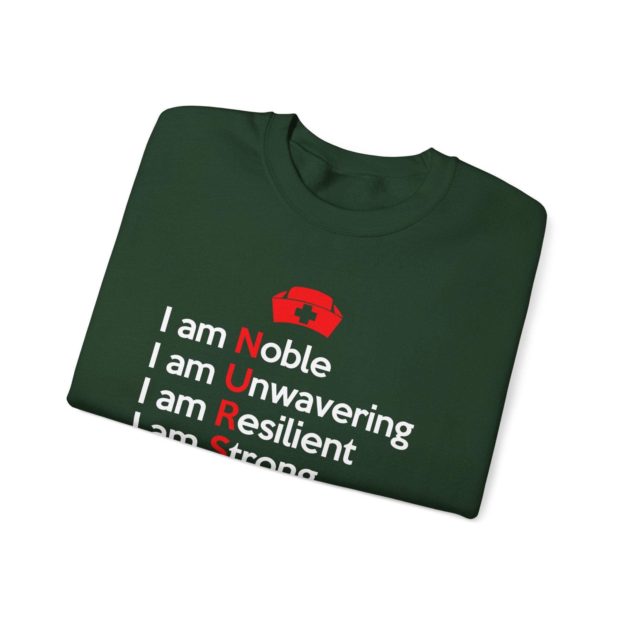 Je suis noble, je suis un sweat-shirt unisexe inébranlable 