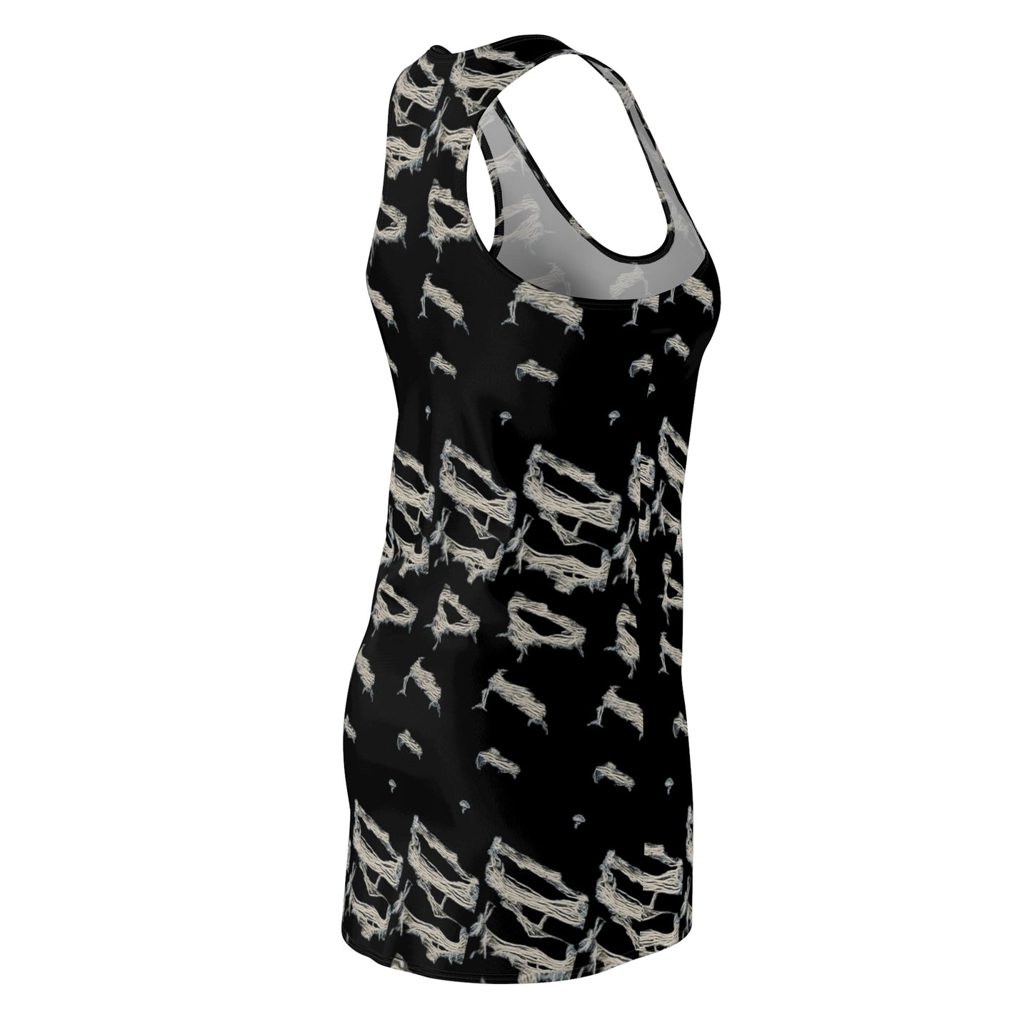 Chic Women's Racerback Dress, Summer Dress, Casual Dress, Stylish Party Dress, Unique AOP Dress, Gift for Her, Everyday Fashion Printify