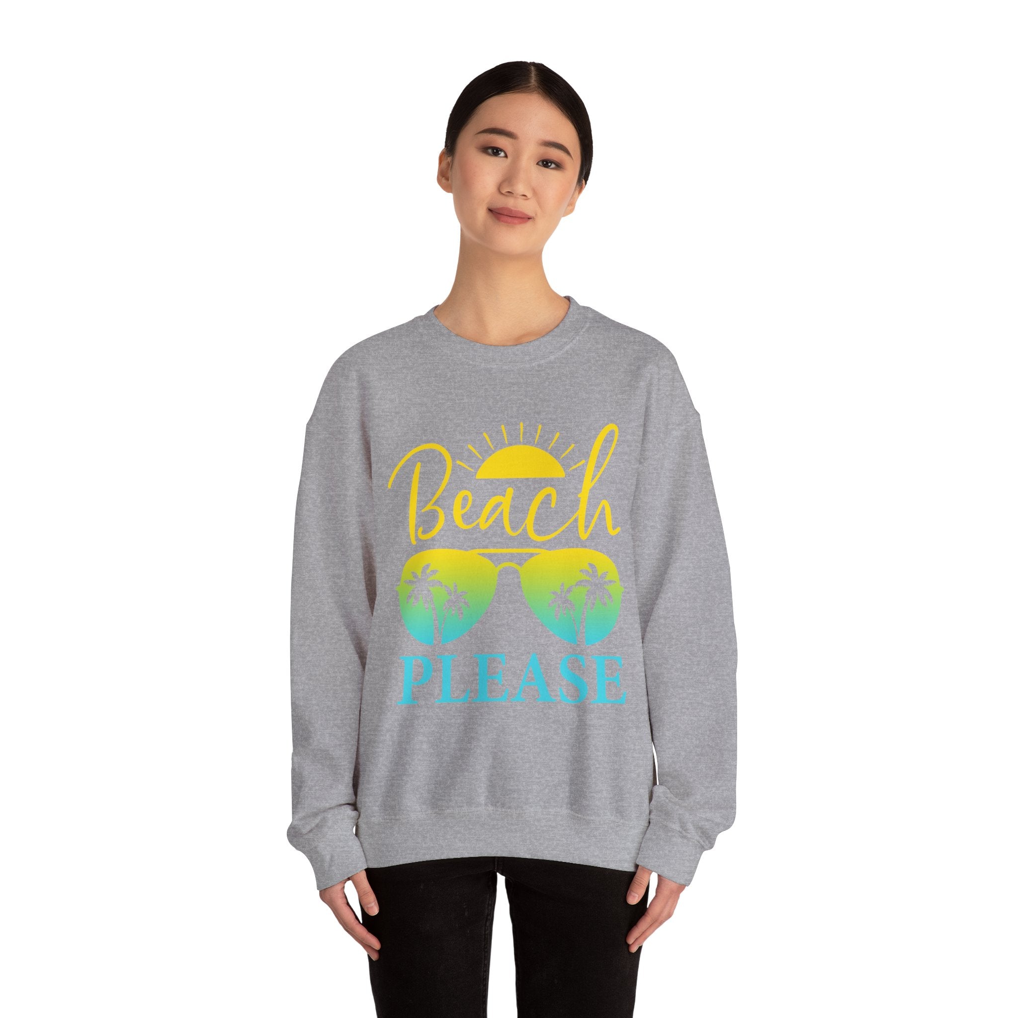 Sweat-shirt unisexe Beach Please 