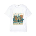 Cityscape Graphic Sports Jersey, Urban Style Tee, Casual Wear, Athleisure Shirt, Youth Sports Jersey, Cool Gift for Him Printify