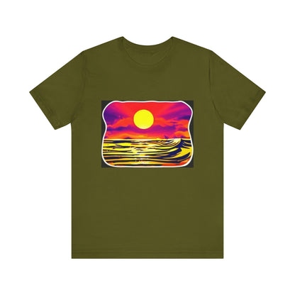 RCNSONS Unisex Short Sleeve Sunset Tee