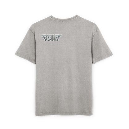 Oversize Tee Stability Acid Washed Men's Shirt