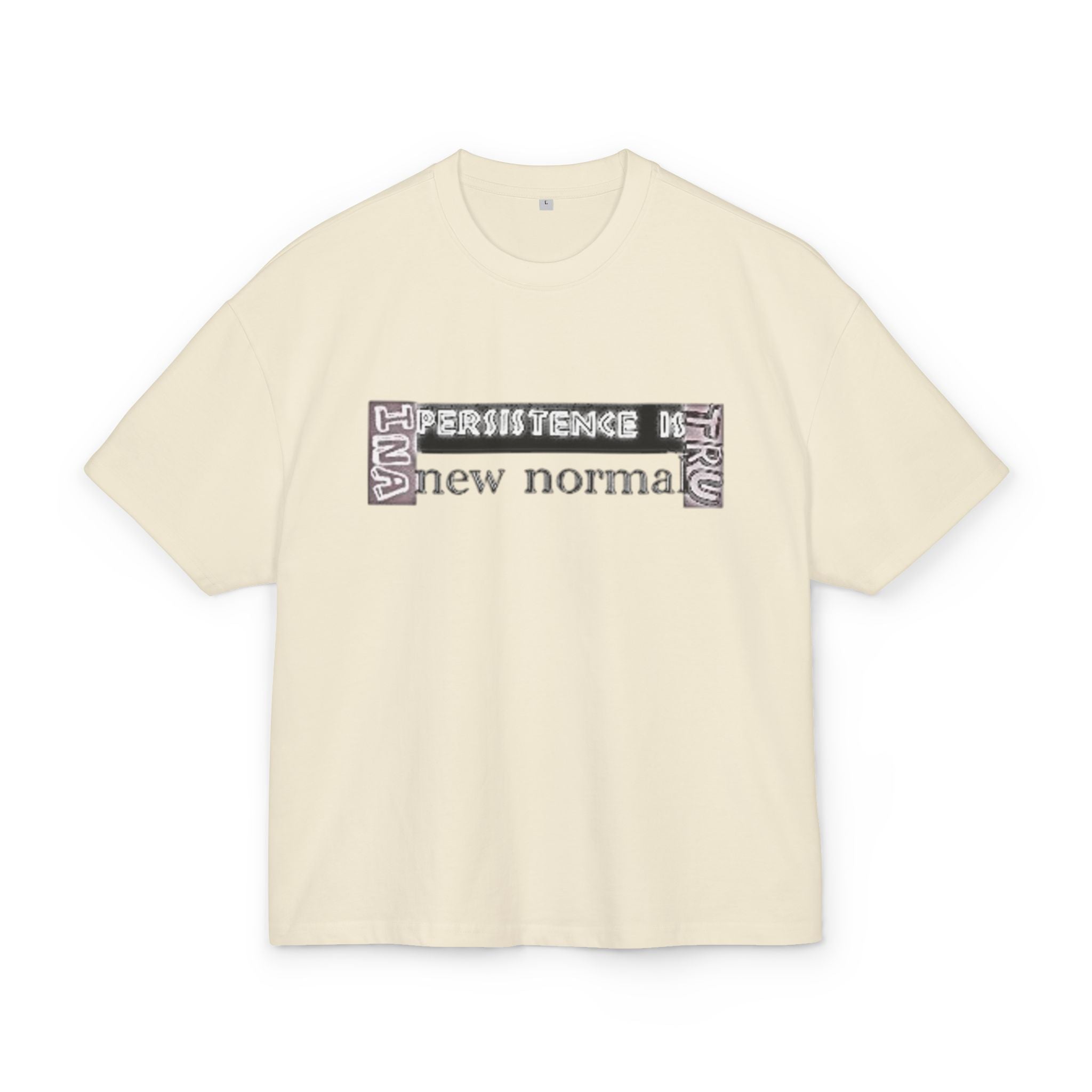 T-Shirt - Persistence New Normal Unisex Ultra Heavy Cotton Box Tee