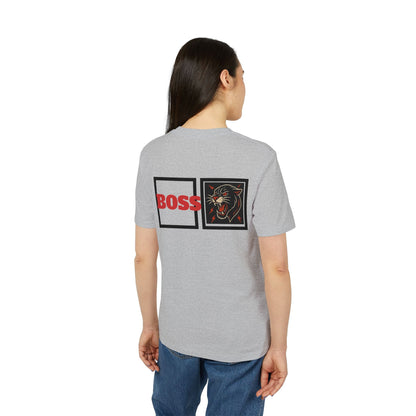 Boss Panther Unisex T-Shirt, Motivational Tee, Casual Outfit, Gift for Creators, Streetwear Style, Everyday Fashion Printify