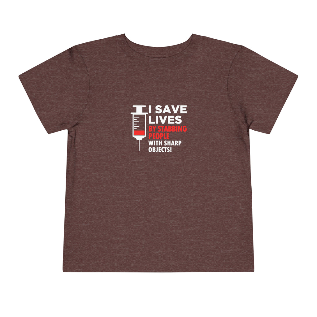 I Save Lives Toddler Tee