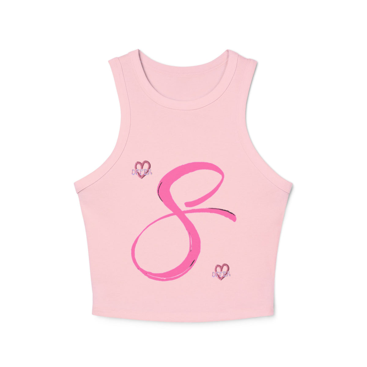 RCNSONS Micro Rib Racer Tank Top