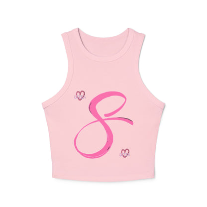 RCNSONS Micro Rib Racer Tank Top