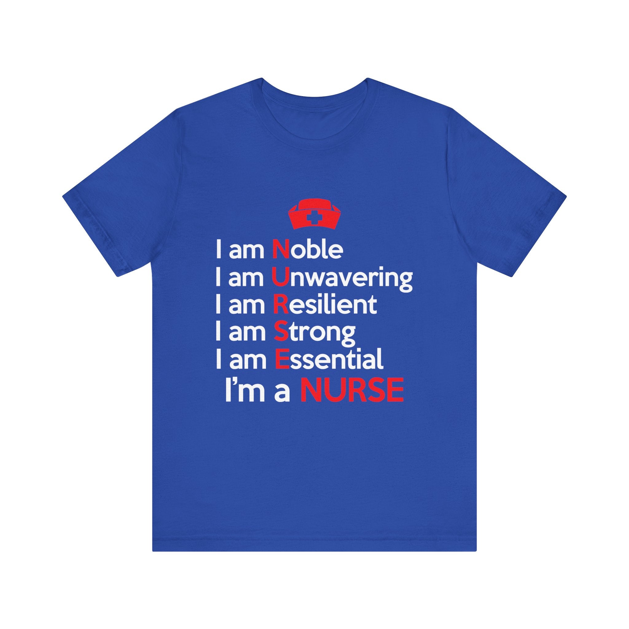 Je suis noble, je suis un tee-shirt unisexe inébranlable 