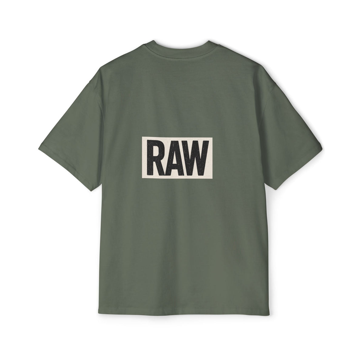 Oversized Tee - Raw Unique Design Printify