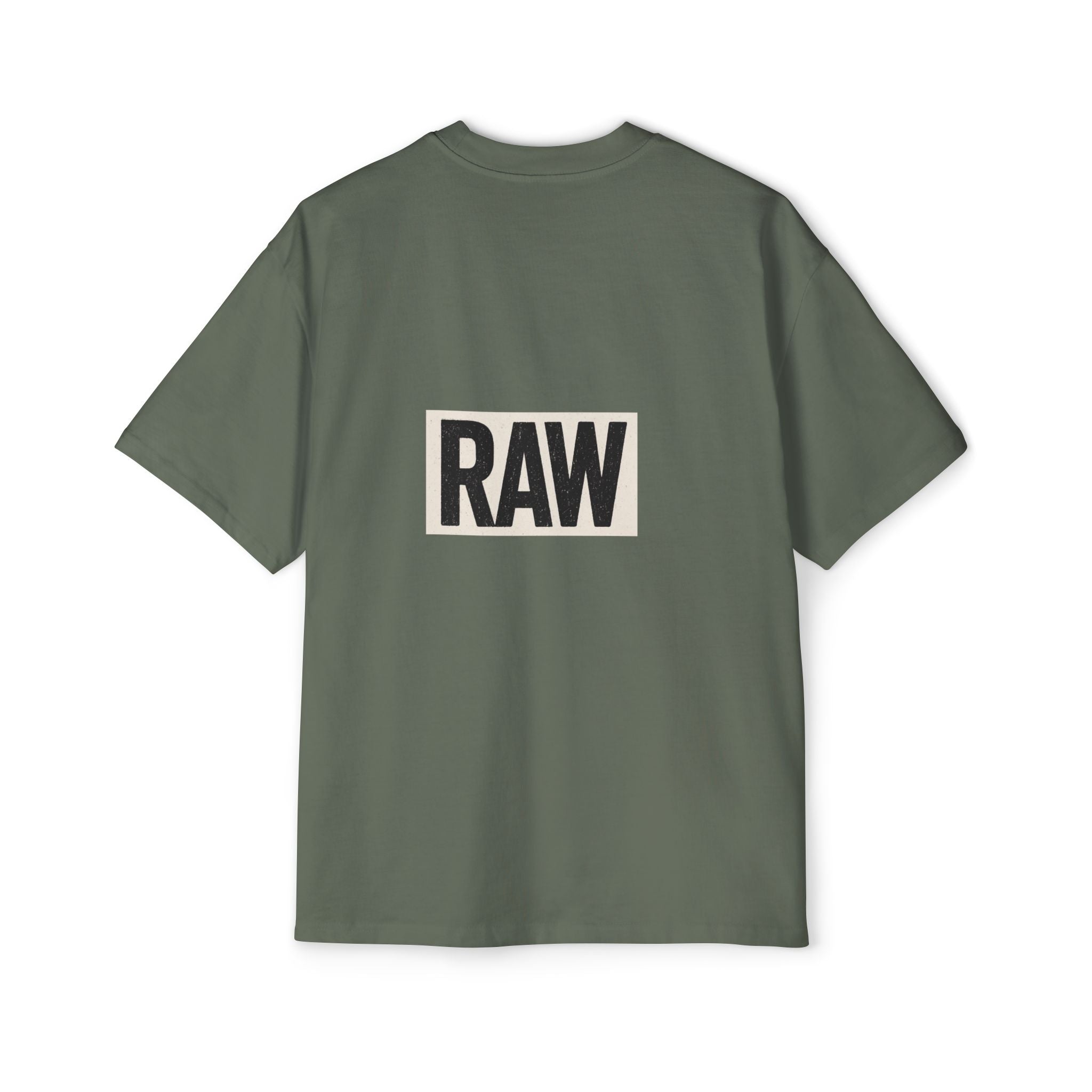 Oversized Tee - Raw Unique Design Printify