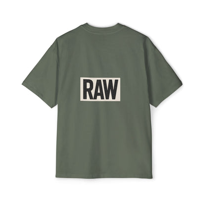 Oversized Tee - Raw Unique Design Printify