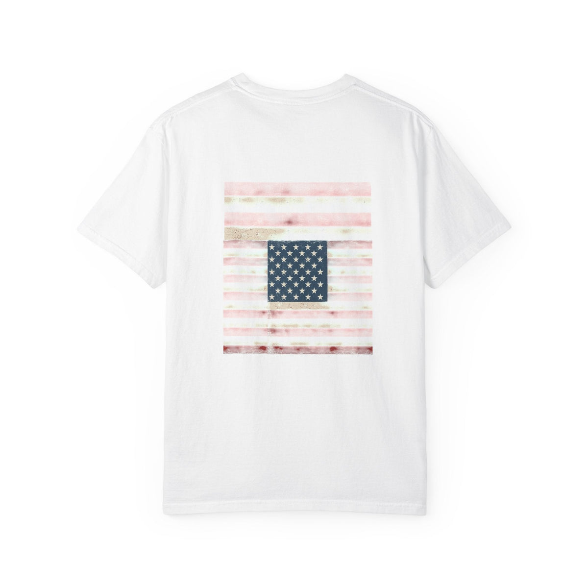 Patriotic Garment-Dyed T-Shirt | Perfect for 4th of July, Memorial Day, Casual Wear, Gifts, Americana Style Printify