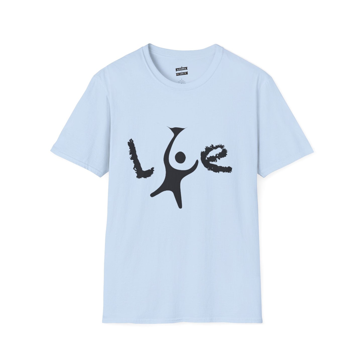 Life Celebration Unisex Softstyle T-Shirt, Comfortable Cotton Tee for Everyday Wear, Perfect for Birthdays, Yoga, Gift for Friends, [...] Printify