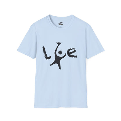 Life Celebration Unisex Softstyle T-Shirt, Comfortable Cotton Tee for Everyday Wear, Perfect for Birthdays, Yoga, Gift for Friends, [...] Printify