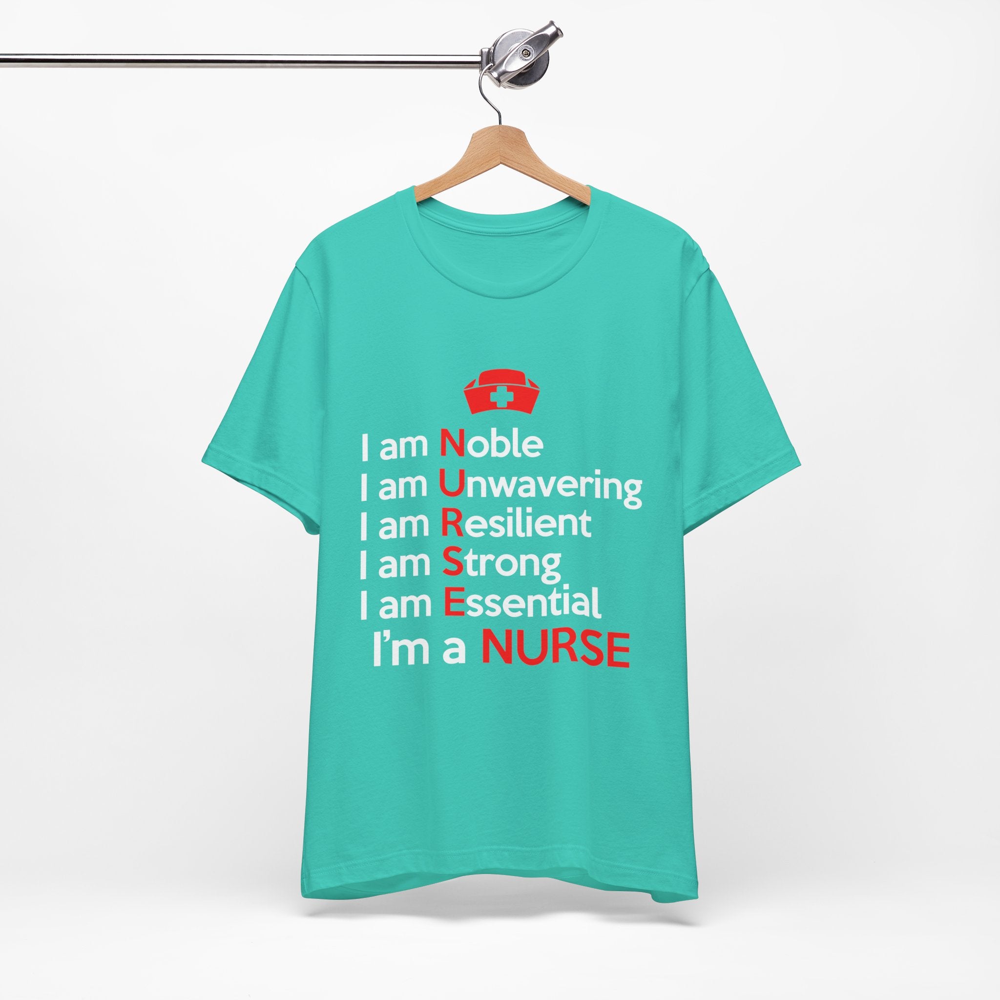 Je suis noble, je suis un tee-shirt unisexe inébranlable 