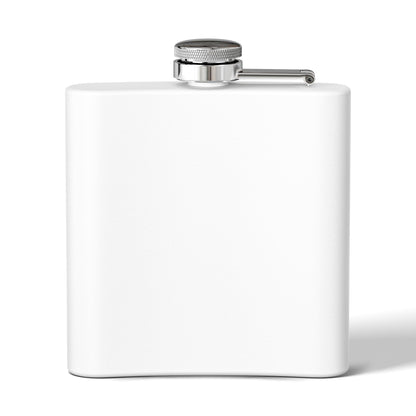 Personalized 6oz Stainless Steel Flask - Pushup Design