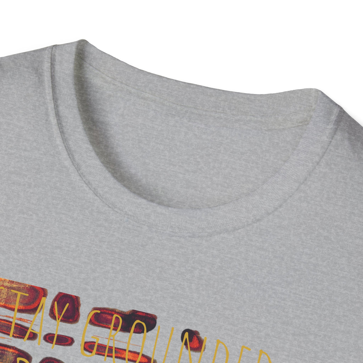 Unisex Softstyle T-Shirt - Stay Grounded But Dream Ethereal SGBDE Design