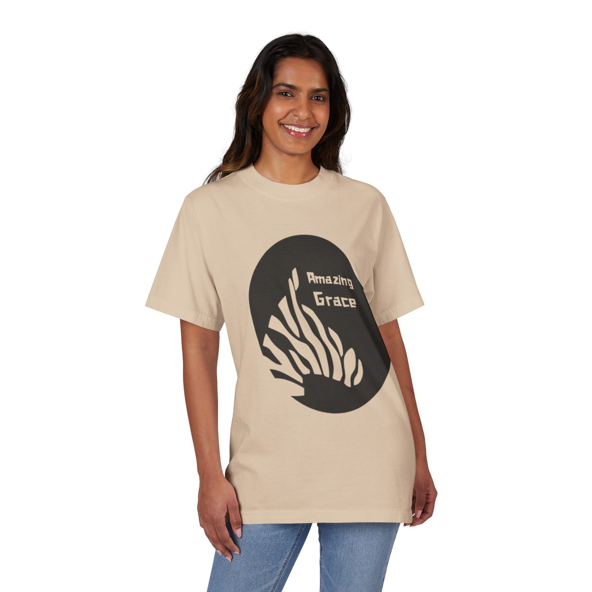 Unisex Graphic Tee - Amazing Grace T-Shirt for Faith and Inspiration, Casual Wear, Gift for Friends, Church Events, Spiritual Retreats