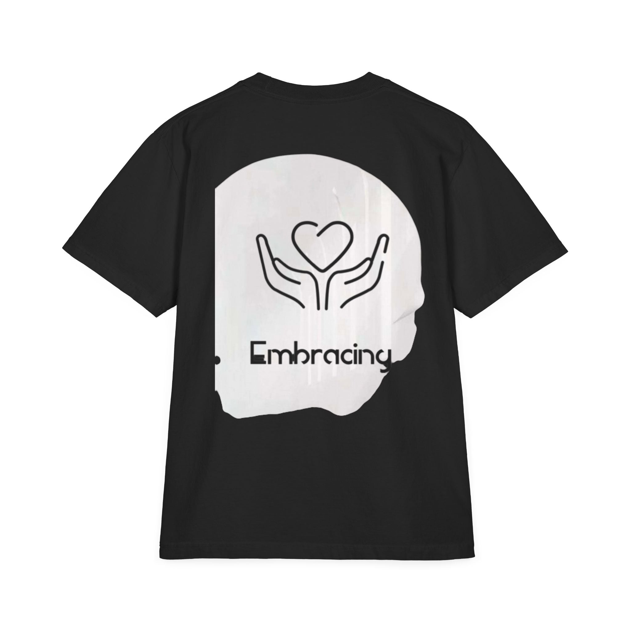 Drop-Shoulder T-Shirt Embracing Design